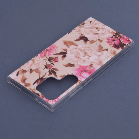Калъф за Samsung Galaxy S23 Ultra - Marble Series - Mary Berry Nude