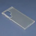 Калъф за Samsung Galaxy S23 Ultra - Прозрачен силикон - Прозрачен