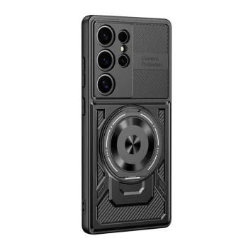 Калъф за Samsung Galaxy S23 Ultra - RuggedCam - Черен