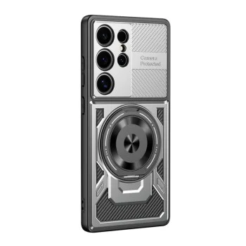 Калъф за Samsung Galaxy S23 Ultra - RuggedCam - Сив