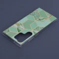 Калъф за Samsung Galaxy S23 Ultra - Серия Marble - Green Hex