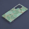 Калъф за Samsung Galaxy S23 Ultra - Серия Marble - Green Hex