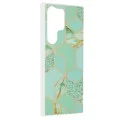 Калъф за Samsung Galaxy S23 Ultra - Серия Marble - Green Hex