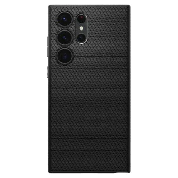 Калъф за Samsung Galaxy S23 Ultra - Spigen Liquid Air - Matte Black