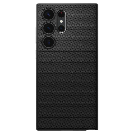 Калъф за Samsung Galaxy S23 Ultra - Spigen Liquid Air - Matte Black