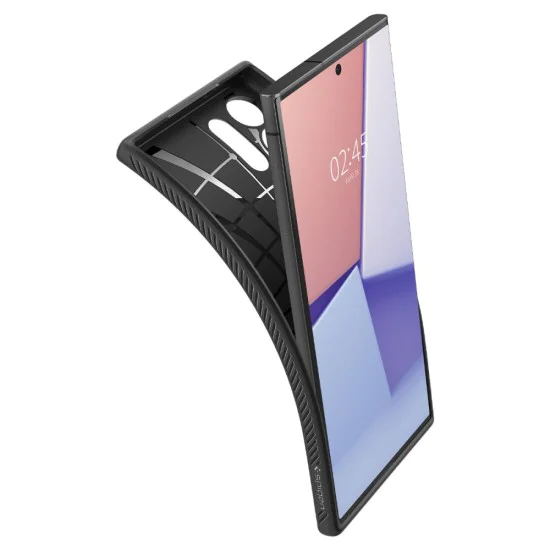 Калъф за Samsung Galaxy S23 Ultra - Spigen Liquid Air - Matte Black