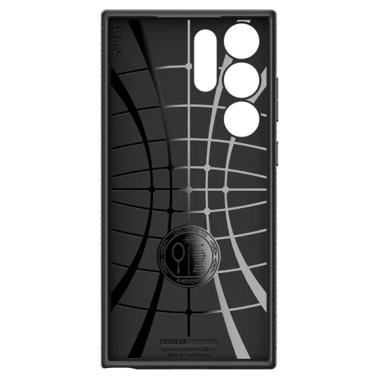 Калъф за Samsung Galaxy S23 Ultra - Spigen Liquid Air - Matte Black