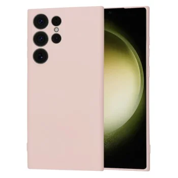 Калъф за Samsung Galaxy S23 Ultra - Techsuit - SoftFlex - Розов пясък
