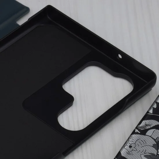 Калъф за Samsung Galaxy S23 Ultra - eFold Series - Тъмно син