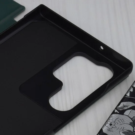 Калъф за Samsung Galaxy S23 Ultra - eFold Series - Тъмно зелен