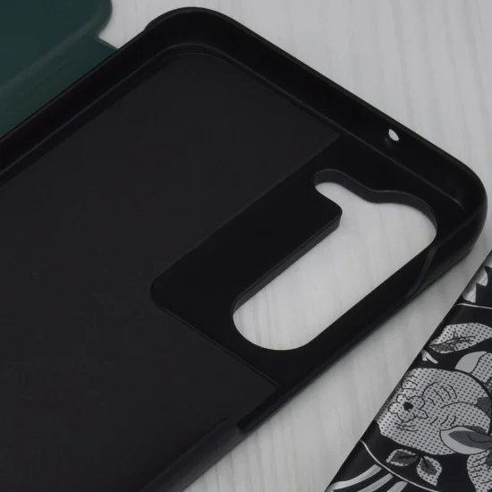 Калъф за Samsung Galaxy S23 - eFold Series - Тъмно зелен