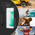 Калъф за Samsung Galaxy S23 - водоустойчив корпус ShellBox IP68 - черен