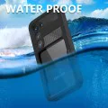 Калъф за Samsung Galaxy S23 - водоустойчив корпус ShellBox IP68 - черен