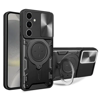 Калъф за Samsung Galaxy S24 - CamGuard Pro - черен