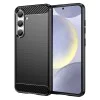 Калъф за Samsung Galaxy S24 - Carbon Silicone - Черен