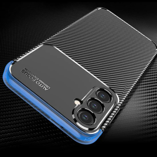 Калъф за Samsung Galaxy S24 - CarbonFiber - Черен