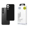 Калъф за Samsung Galaxy S24 FE - 3mk - Силиконов Калъф - Черен
