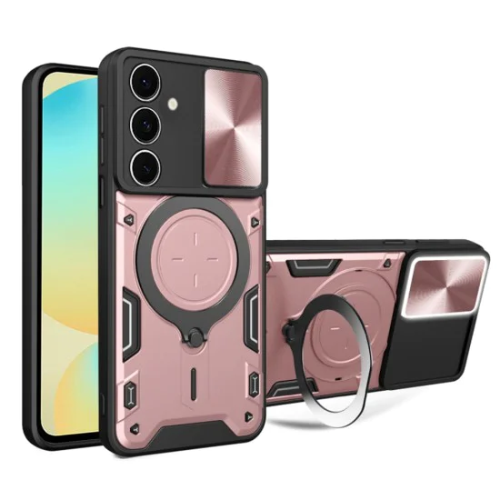 Калъф за Samsung Galaxy S24 FE - CamGuard Pro - Rose Gold