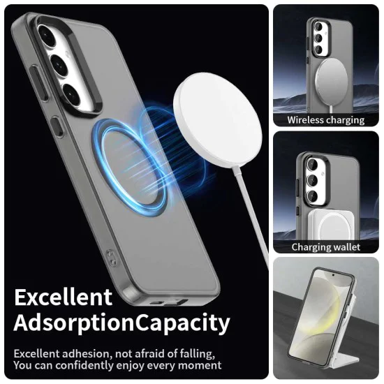 Калъф за Samsung Galaxy S24 FE - CandyCase MagSafe - Черен