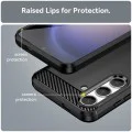 Калъф за Samsung Galaxy S24 FE - Carbon Silicone - Blue