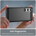 Калъф за Samsung Galaxy S24 FE - Carbon Silicone - Blue