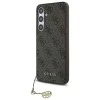 Калъф за Samsung Galaxy S24 FE - Guess - Hardcase 4G Charms Collection (GUHCS24FEGF4GBR) - Кафяв