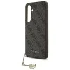 Калъф за Samsung Galaxy S24 FE - Guess - Hardcase 4G Charms Collection (GUHCS24FEGF4GBR) - Кафяв