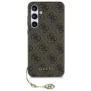 Калъф за Samsung Galaxy S24 FE - Guess - Hardcase 4G Charms Collection (GUHCS24FEGF4GBR) - Кафяв