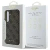 Калъф за Samsung Galaxy S24 FE - Guess - Hardcase 4G Charms Collection (GUHCS24FEGF4GBR) - Кафяв