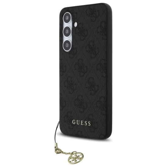 Калъф за Samsung Galaxy S24 FE - Guess Hardcase 4G Charms Collection (GUHCS24FEGFGF4GGR) - Сив