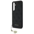 Калъф за Samsung Galaxy S24 FE - Guess Hardcase 4G Charms Collection (GUHCS24FEGFGF4GGR) - Сив