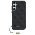 Калъф за Samsung Galaxy S24 FE - Guess Hardcase 4G Charms Collection (GUHCS24FEGFGF4GGR) - Сив