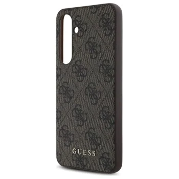Калъф за Samsung Galaxy S24 FE - Guess Hardcase 4G Classic (GUHCS24FEG4GFBR) - Кафяв