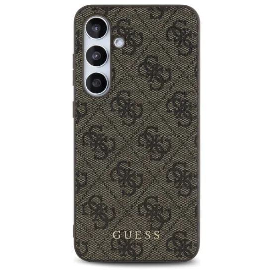 Калъф за Samsung Galaxy S24 FE - Guess Hardcase 4G Classic (GUHCS24FEG4GFBR) - Кафяв