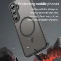 Калъф за Samsung Galaxy S24 FE - HaloFrost II MagSafe - Черен