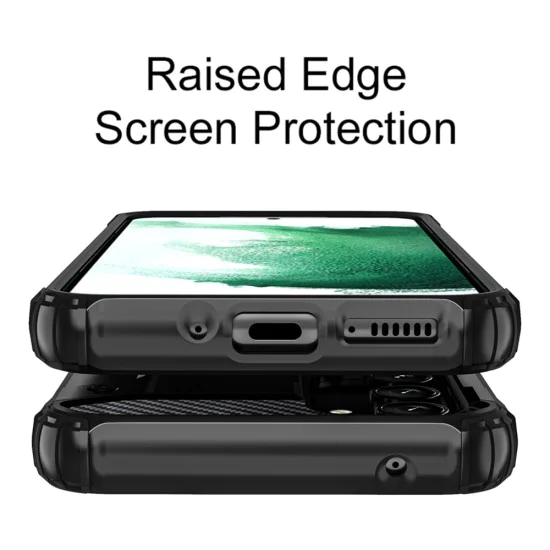 Калъф за Samsung Galaxy S24 FE - Hybrid Armor - Черен