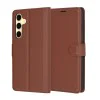 Калъф за Samsung Galaxy S24 FE - Leather Folio - Brown