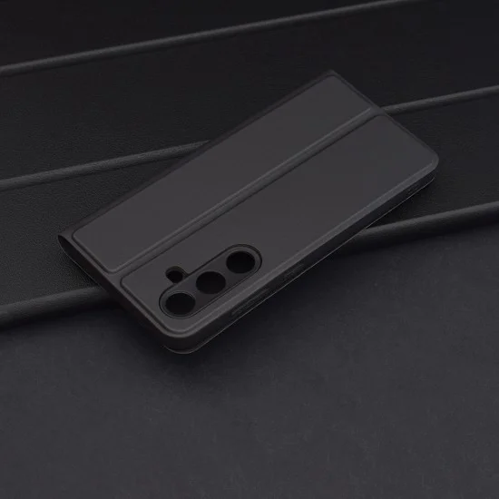 Калъф за Samsung Galaxy S24 FE - Magskin Book - Черен