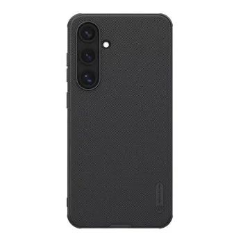 Калъф за Samsung Galaxy S24 FE - Nillkin Super Frosted Shield Pro Magnetic - Черен