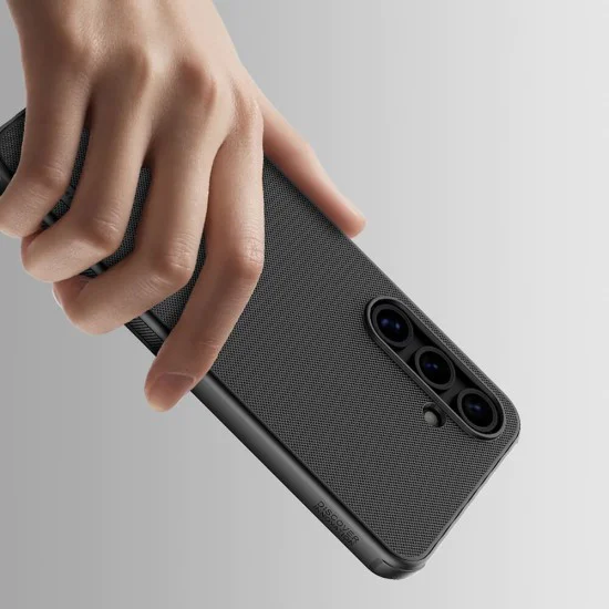 Калъф за Samsung Galaxy S24 FE - Nillkin Super Frosted Shield Pro Magnetic - Черен