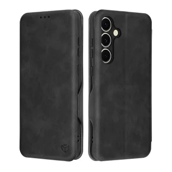 Калъф за Samsung Galaxy S24 FE - Safe Wallet Plus - Черен