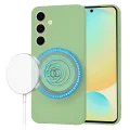 Калъф за Samsung Galaxy S24 FE - SoftFlex MagSafe - Mint Green