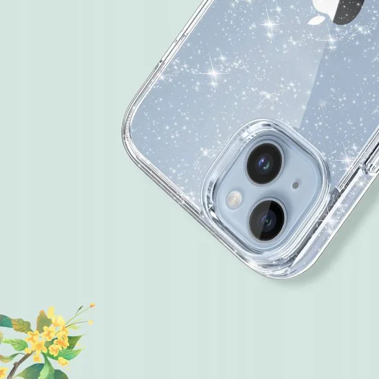 Калъф за Samsung Galaxy S24 FE - SparkleSkin Series - Clear