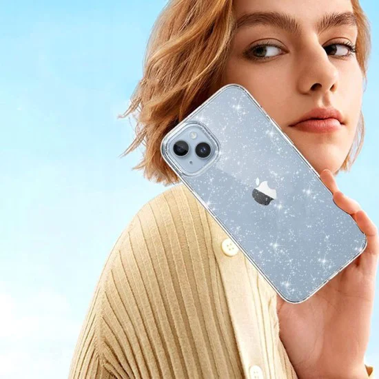 Калъф за Samsung Galaxy S24 FE - SparkleSkin Series - Clear