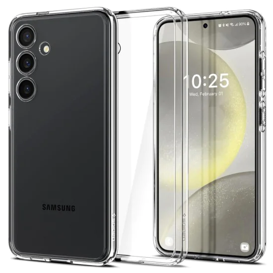 Калъф за Samsung Galaxy S24 FE - Spigen Liquid Crystal - Clear