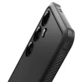 Калъф за Samsung Galaxy S24 FE - Spigen - Rugged Armor - Matte Black