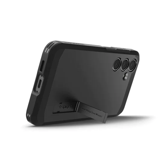 Калъф за Samsung Galaxy S24 FE - Spigen - Tough Armor MagSafe - Черен