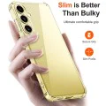 Калъф за Samsung Galaxy S24 FE - Удароустойчив Прозрачен Силиконов - Прозрачен