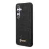 Калъф за Samsung Galaxy S24 - Guess Glitter Script (GUHCS24SHGGSHSHK) - Черен