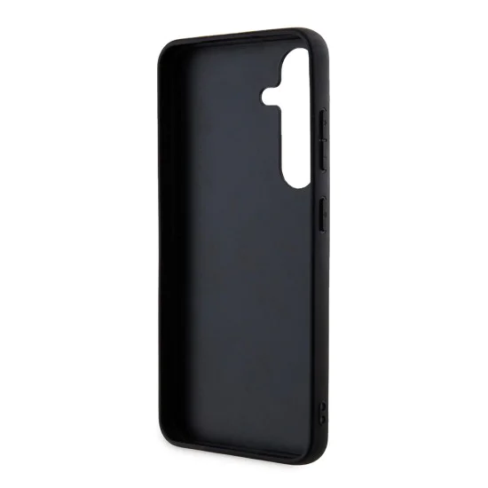 Калъф за Samsung Galaxy S24 - Guess Hardcase 4G Metal Gold Logo (GUHCS24SG4GFGR) - Черен